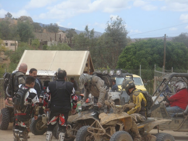  VTT dans la boue 